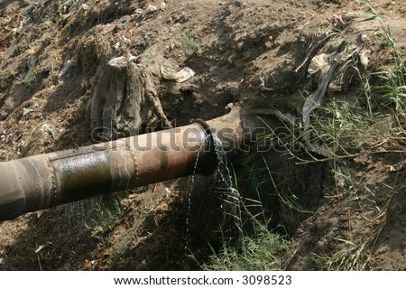 Faulty Water Pipe