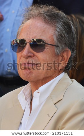 HOLLYWOOD, CA - SEPTEMBER 18, 2014: Actor and Oscar wining director Warren Beatty attends the signing of California Film and Television Job Retention Act in Hollywood, CA on September 18, 2014.