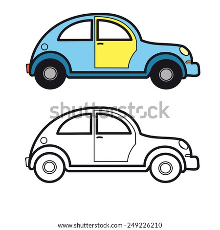 Car Stock Vector Illustration 249226210 : Shutterstock