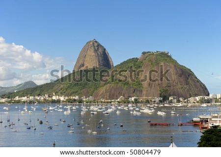 Sugar Loaf Mountain in Rio de Janeiro, Brazil