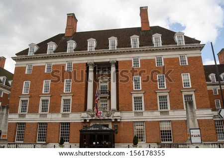 LONDON, ENGLAND - March 31: View of the historic Royal Star and Garter Home for injured servicemen on March 31 2013.  There are proposals to redevelop the building and move the patients elsewhere.