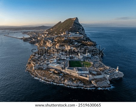 Similar – Foto Bild Stadt und Bucht von Gibraltar