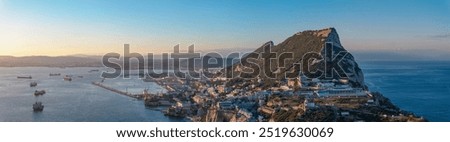 Similar – Foto Bild Stadt und Bucht von Gibraltar