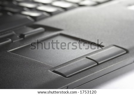 details of the notebook - touchpad notebook