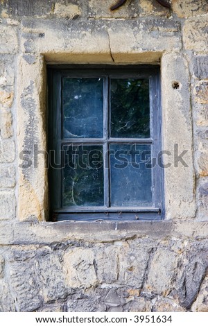 Old window of a castle