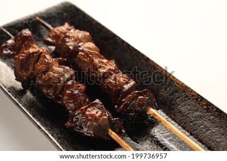 japanese grilled chiken liver