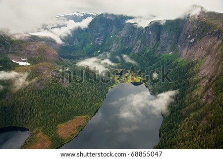 Misty Fjords National Monument, Alaska - Aerial view from a floatplane