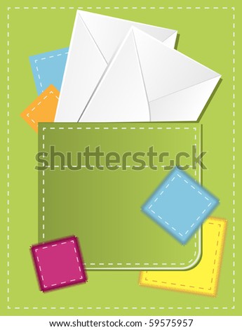 Pocket with mail