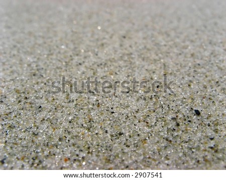 An infinite light sea sand.