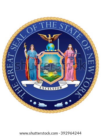 Vector State seal of New York