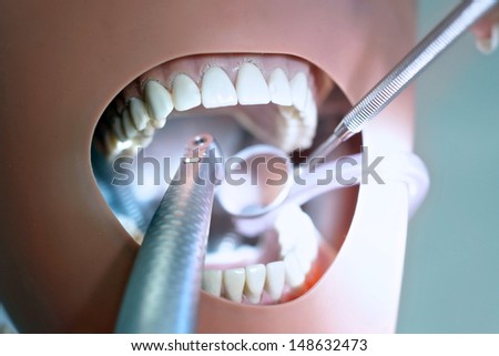 Dental students first time in clinic
