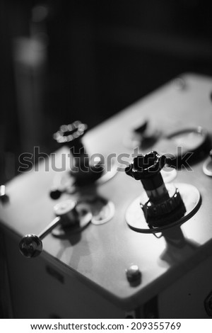 Details of an old control system machine