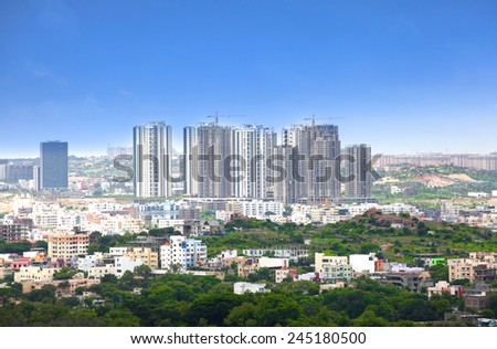 HYDERABAD INDIA - August 29 : Hyderabad is fifth largest contributor city to India\'s GDP with US$74 billion . On August 29,2012 Hyderabad, India