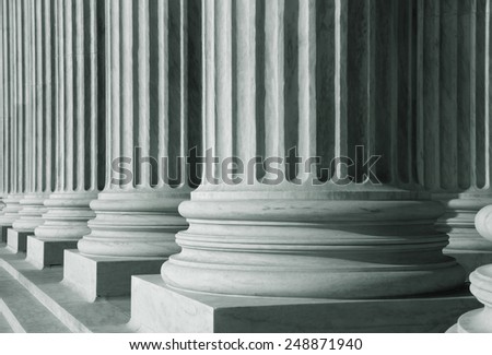 Similar – Image, Stock Photo Supporting pillar row