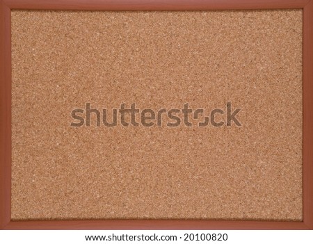 business and education concept with cork board background texture