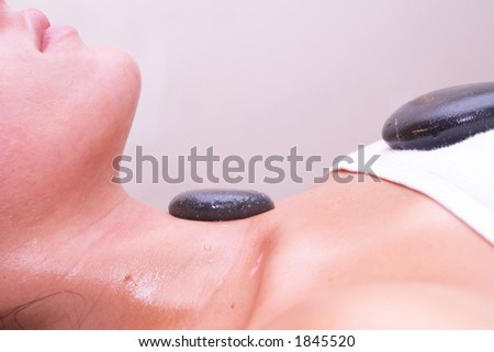 volcanic stone massage