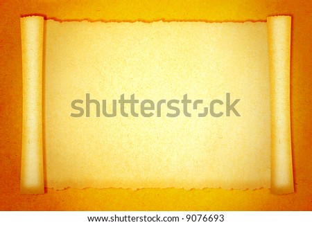 antique scroll paper background for your messages and designs