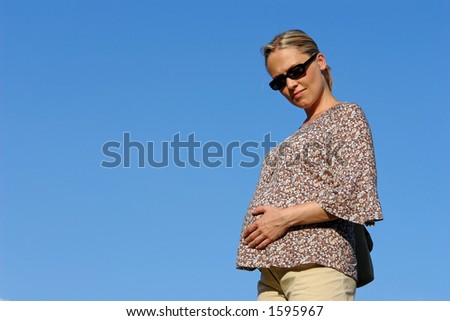 pregnant woman - 7th month