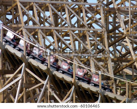 rollercoaster troy (toverland sevenum, the netherlands) | ez canvas