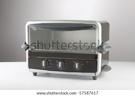 Toaster-Oven on a neutral background