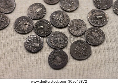 Ancient roman coins