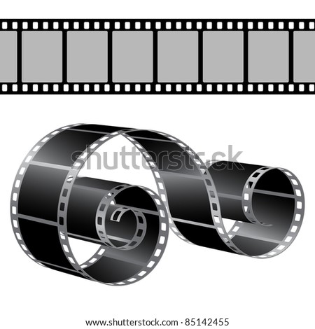 Film Strip Vector Template - 85142455 : Shutterstock