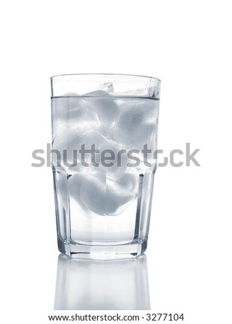 A Glass Of Fresh Ice Water. Stock Photo 3277104 : Shutterstock