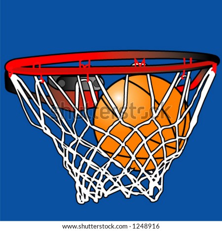 basketball and net
