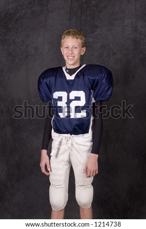 American Youth Football Player