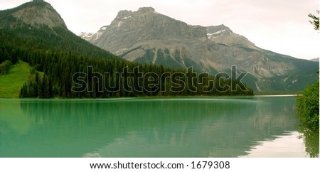 Emerald Lake, Yoho National Park, British Columbia.