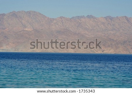 The Red Sea, Israel.