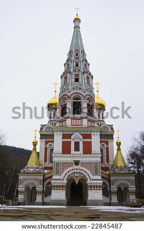 Church in Bulgaria, Shipka - Russian Style