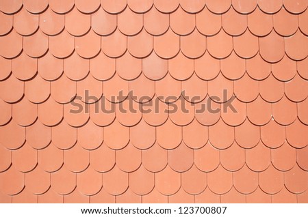seamless texture of brown roof