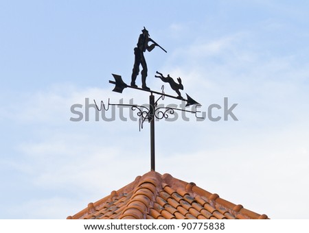 Weather vane to the theme of people being fired.