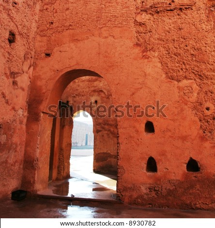 Morocco Marrakesh The El Badi Palace