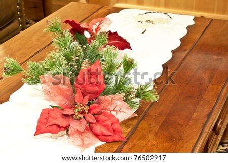 christmas decorative center piece