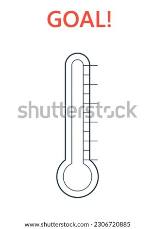 Fundraising Thermometer Printable | Free Download On ClipArtMag