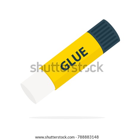 Glue stick icon. Clipart image isolated on white background
