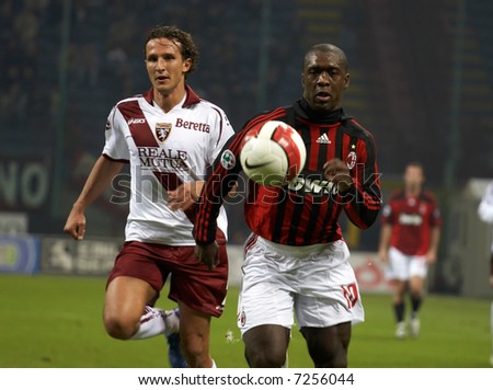 AC Milan soccer - football player Calrence Seedorf