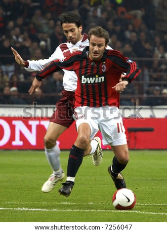 AC Milan soccer - football player Alberto Gilardino