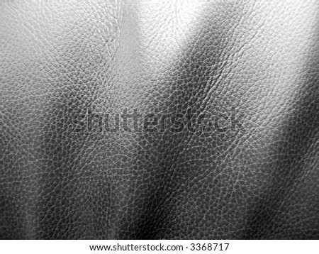 Very good texture of European sofa leather in black and white style