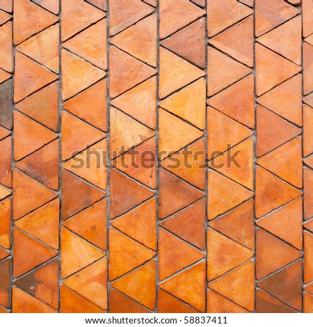 Triangle Tile Pattern Stock Photo 58837411 : Shutterstock