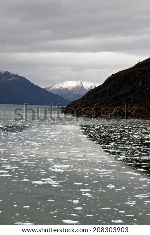 South America - Patagonia - Chilean Fjords Through Sarmiento Channel ...