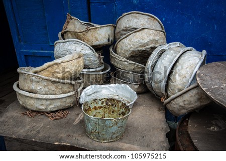Old dog bowls, Petropavlosk