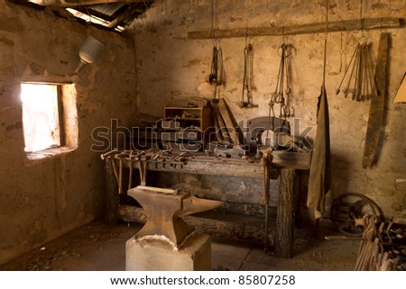 Old tool shed