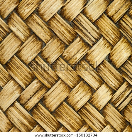 Bamboo wood texture with natural patterns