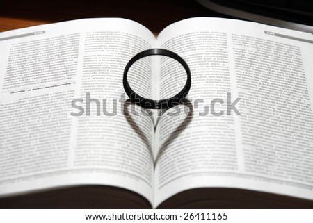 book and heart