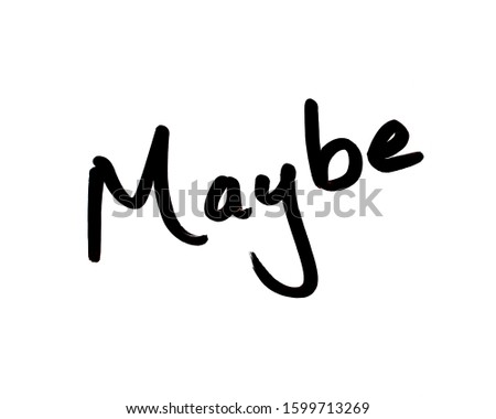 Similar – Image, Stock Photo CAN BE. Possible perchance