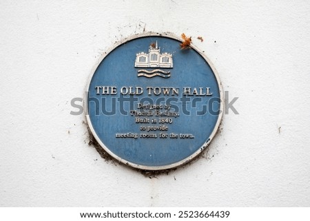 commemorative plaque marking former border Berlin Wall