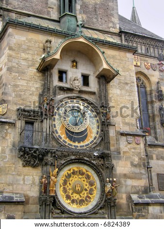 Ancient watches. Prague. Czechia